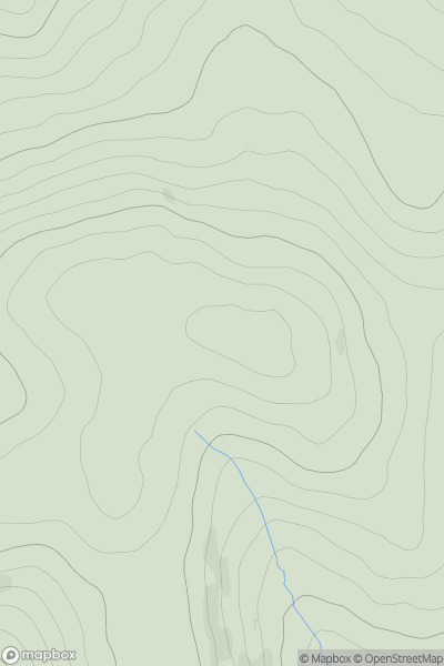 Thumbnail image for Beneraird showing contour plot for surrounding peak