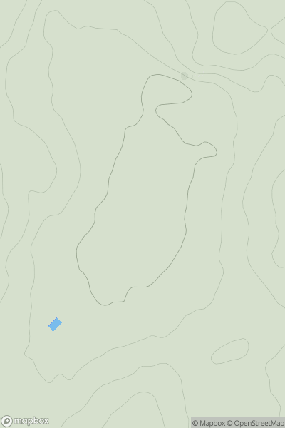 Thumbnail image for Cutsdean Hill showing contour plot for surrounding peak