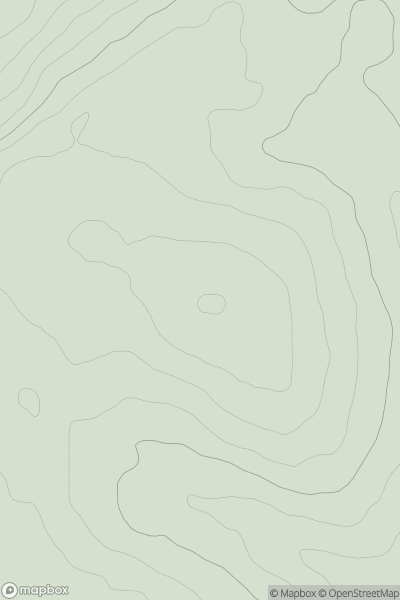 Thumbnail image for Upper Coscombe Hill showing contour plot for surrounding peak