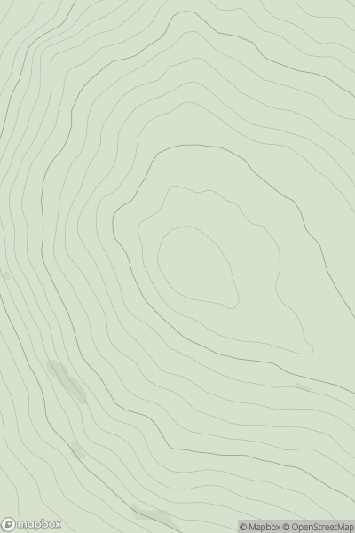 Thumbnail image for Nottingham Hill showing contour plot for surrounding peak