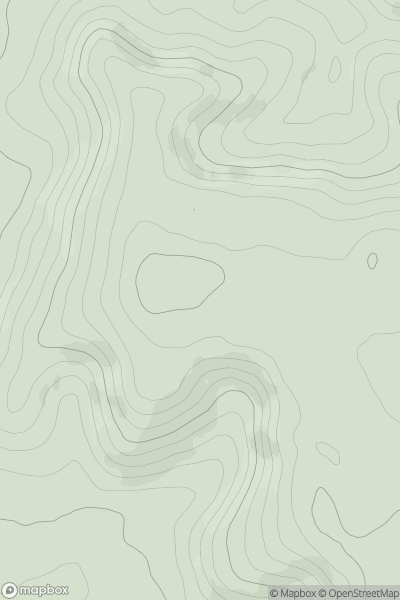 Thumbnail image for Whiteleaf Hill showing contour plot for surrounding peak