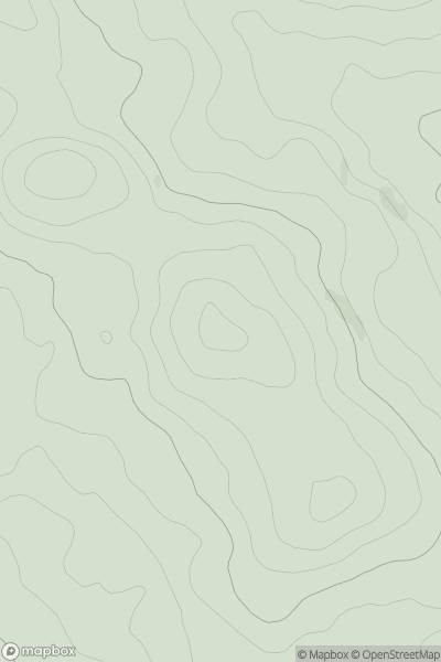 Thumbnail image for Benscliffe Hill showing contour plot for surrounding peak