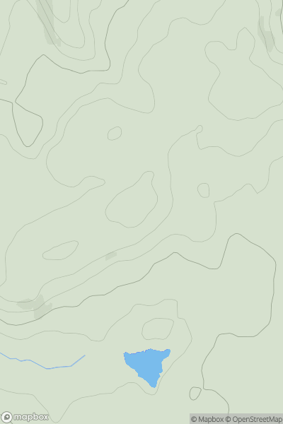Thumbnail image for Rawnsley Hills showing contour plot for surrounding peak