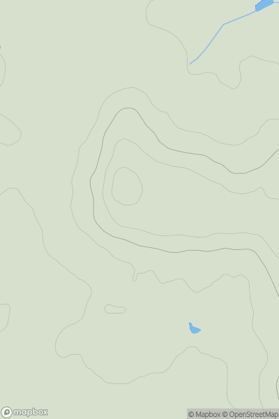 Thumbnail image for Blackdown showing contour plot for surrounding peak