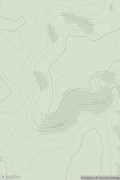 Thumbnail image for Stinchcombe Hill showing contour plot for surrounding peak