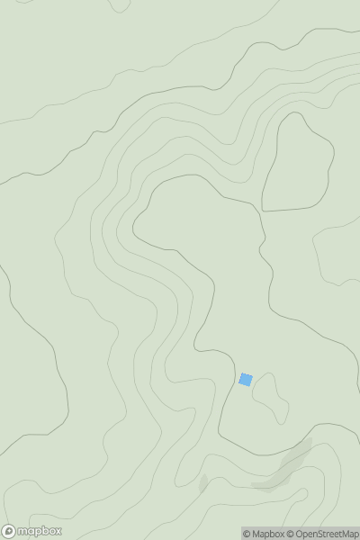 Thumbnail image for Burrough Hill showing contour plot for surrounding peak