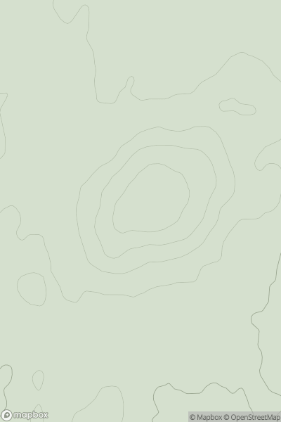 Thumbnail image for Hinton Hill showing contour plot for surrounding peak