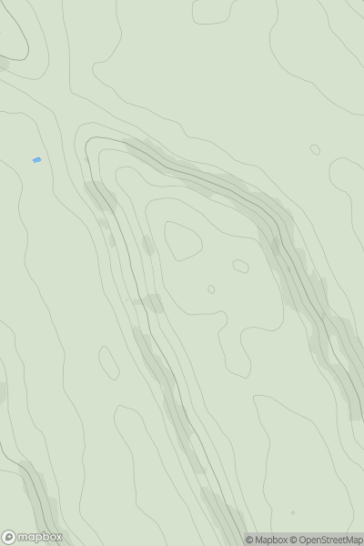 Thumbnail image for Bradenham Hill showing contour plot for surrounding peak