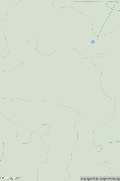Thumbnail image for Mowsley Hills showing contour plot for surrounding peak