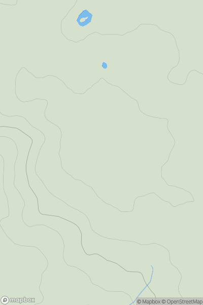 Thumbnail image for Ashby Grange Hill showing contour plot for surrounding peak