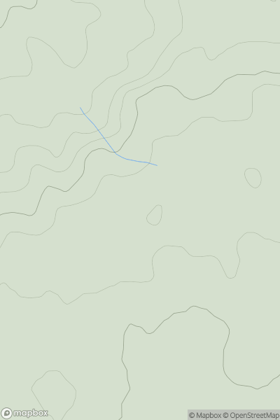 Thumbnail image for Therfield Hill showing contour plot for surrounding peak