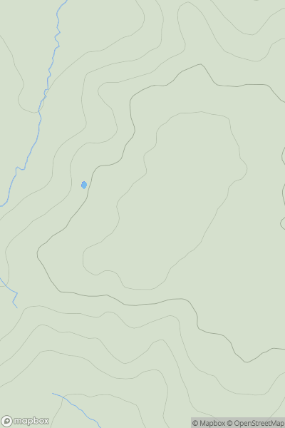 Thumbnail image for Bunshill showing contour plot for surrounding peak
