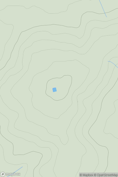 Thumbnail image for Ashendon Hill showing contour plot for surrounding peak