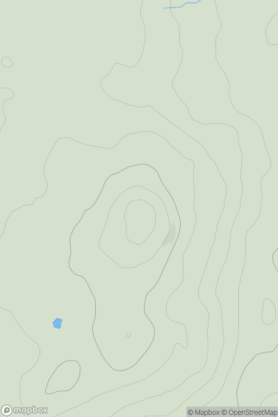 Thumbnail image for Cairn Pat showing contour plot for surrounding peak
