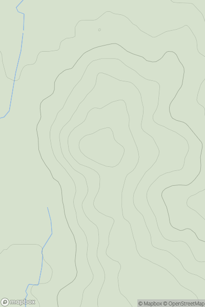 Thumbnail image for Dorton Hill showing contour plot for surrounding peak