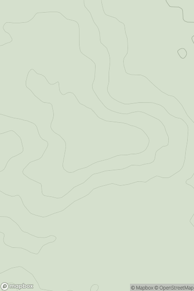 Thumbnail image for Gartree Hill showing contour plot for surrounding peak