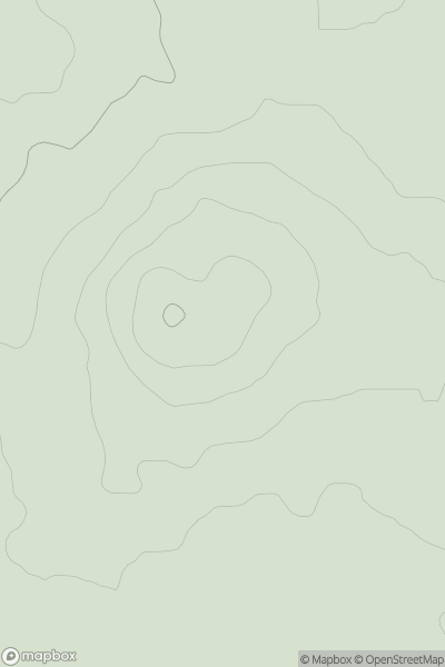 Thumbnail image for Adwell Cop showing contour plot for surrounding peak