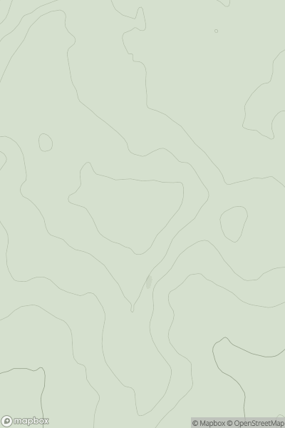 Thumbnail image for Iverley Hill showing contour plot for surrounding peak