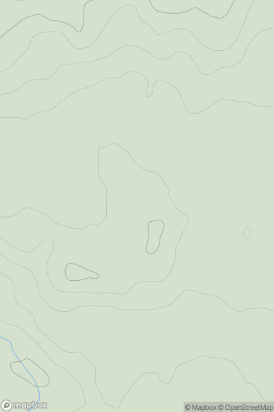 Thumbnail image for Beckley Hill showing contour plot for surrounding peak
