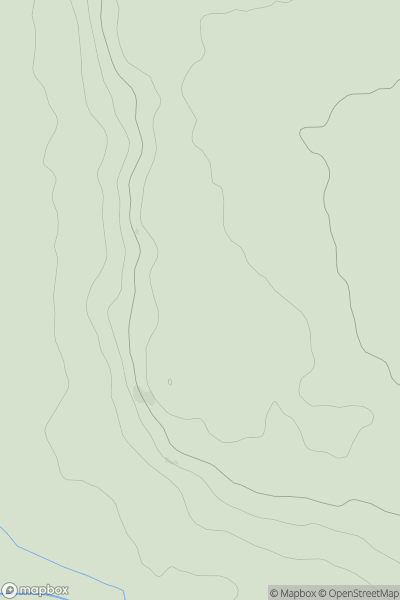 Thumbnail image for Casthorpe Hills showing contour plot for surrounding peak