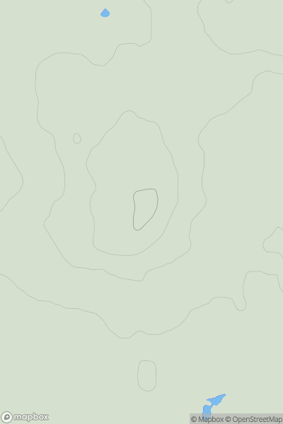 Thumbnail image for Crown Hill showing contour plot for surrounding peak