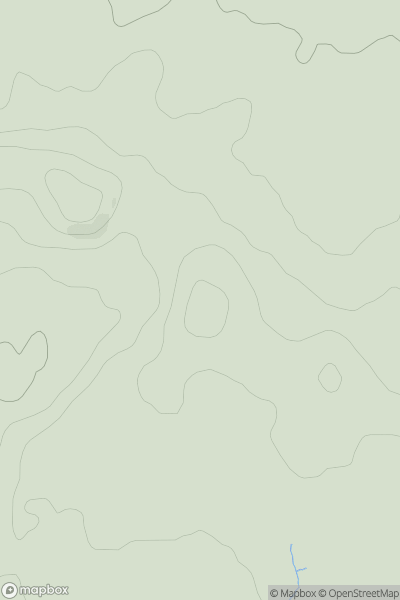 Thumbnail image for Leopard Hill showing contour plot for surrounding peak