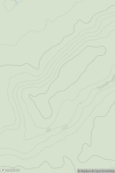 Thumbnail image for Gotham Hill showing contour plot for surrounding peak