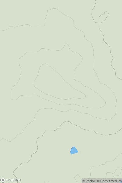 Thumbnail image for Bordon Hill showing contour plot for surrounding peak