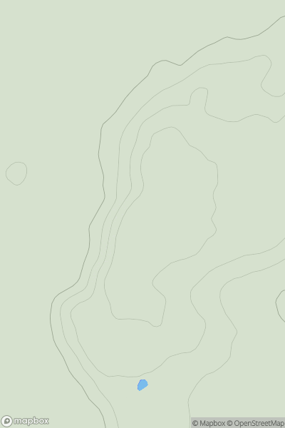 Thumbnail image for Shoots Hill showing contour plot for surrounding peak