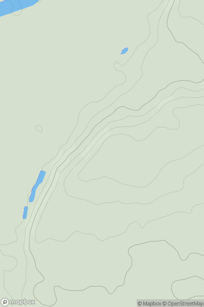 Thumbnail image for Brands Hill showing contour plot for surrounding peak