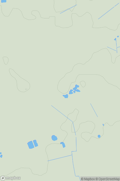 Thumbnail image for Poringland Heath showing contour plot for surrounding peak