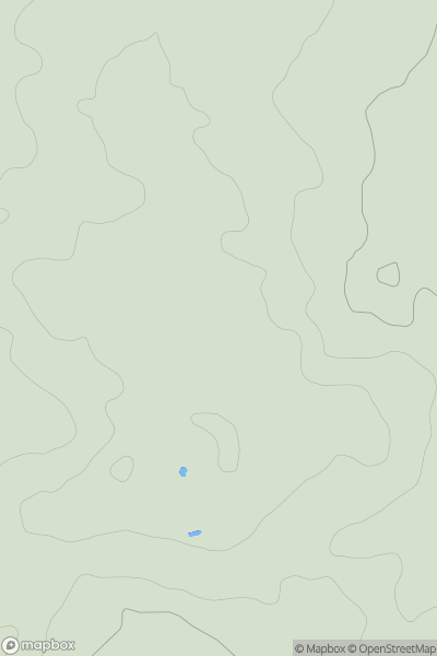 Thumbnail image for Gog Magog Hills showing contour plot for surrounding peak