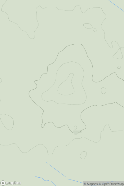 Thumbnail image for Wembley Hill showing contour plot for surrounding peak