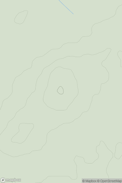 Thumbnail image for Rowley's Hill showing contour plot for surrounding peak
