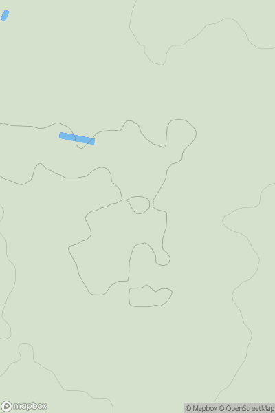 Thumbnail image for Knights Hill showing contour plot for surrounding peak