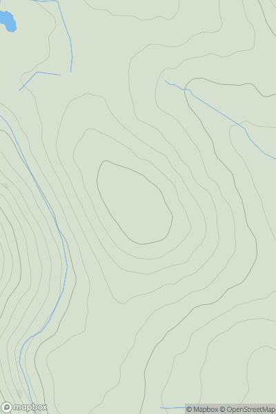 Thumbnail image for Ugborough Moor showing contour plot for surrounding peak