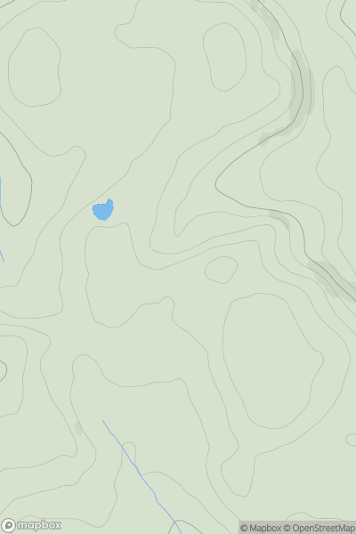 Thumbnail image for Blackingstone Rock showing contour plot for surrounding peak
