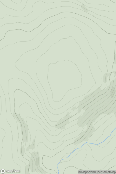 Thumbnail image for Mardon Down East Top showing contour plot for surrounding peak