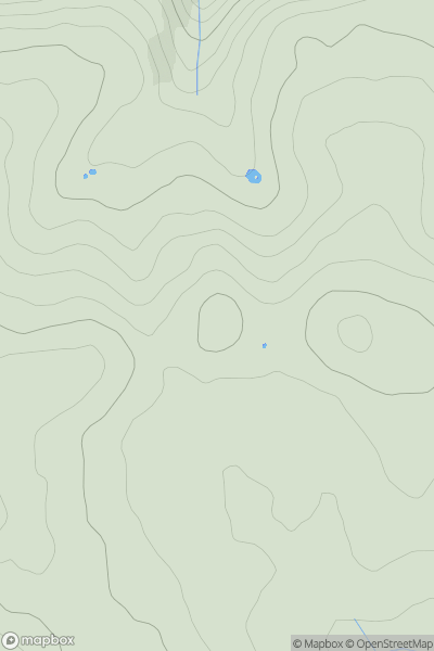 Thumbnail image for Heltor Rock showing contour plot for surrounding peak
