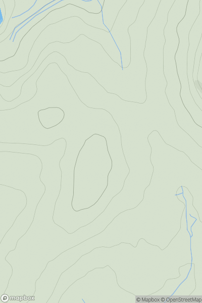Thumbnail image for Louden Hill showing contour plot for surrounding peak