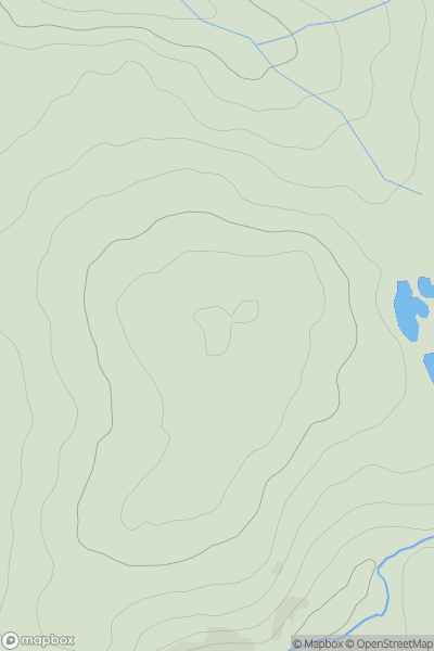 Thumbnail image for Wigford Down showing contour plot for surrounding peak