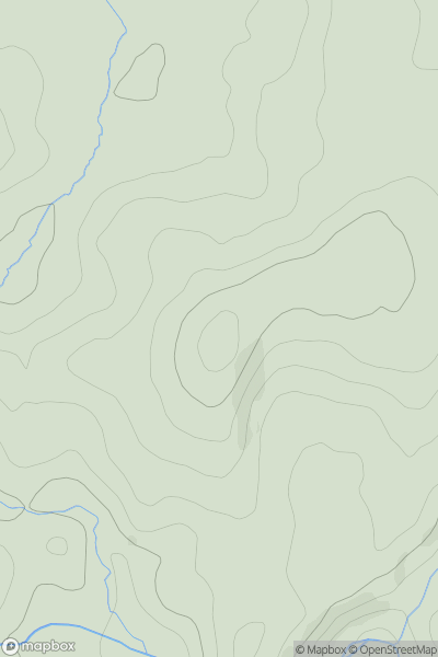 Thumbnail image for Way Down showing contour plot for surrounding peak