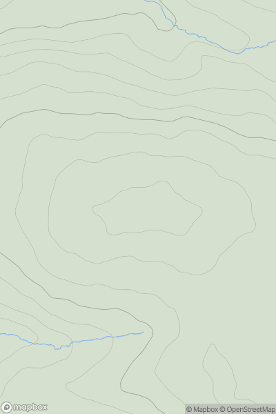 Thumbnail image for Hendon Moor showing contour plot for surrounding peak