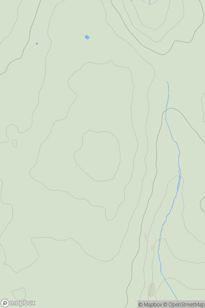 Thumbnail image for Hangman's Barrow showing contour plot for surrounding peak