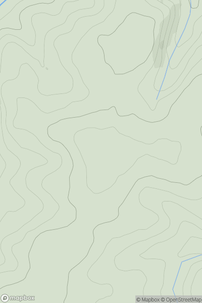 Thumbnail image for Pitton Hill showing contour plot for surrounding peak