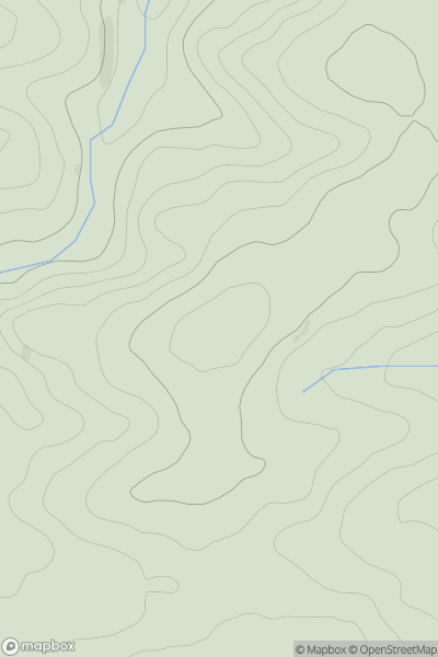 Thumbnail image for Crosshill showing contour plot for surrounding peak