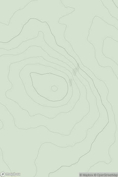 Thumbnail image for Trink Hill showing contour plot for surrounding peak