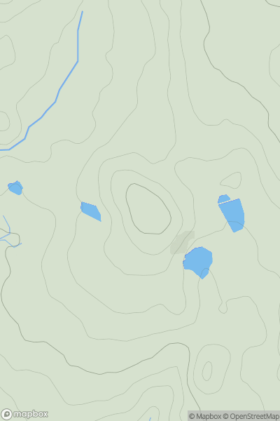 Thumbnail image for St Stephen's Beacon showing contour plot for surrounding peak