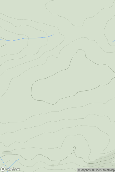 Thumbnail image for Lobhill showing contour plot for surrounding peak