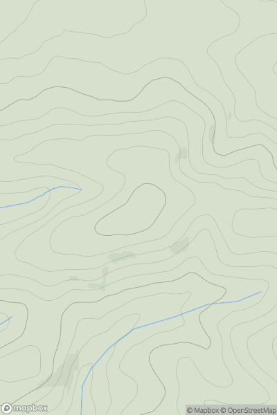 Thumbnail image for Newhouse Moor showing contour plot for surrounding peak